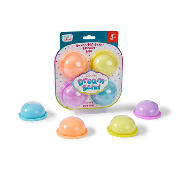 Dream Sand Quartet - Soft Sensory Play - Mess-Free Crafting for Toddlers - Ages 3+