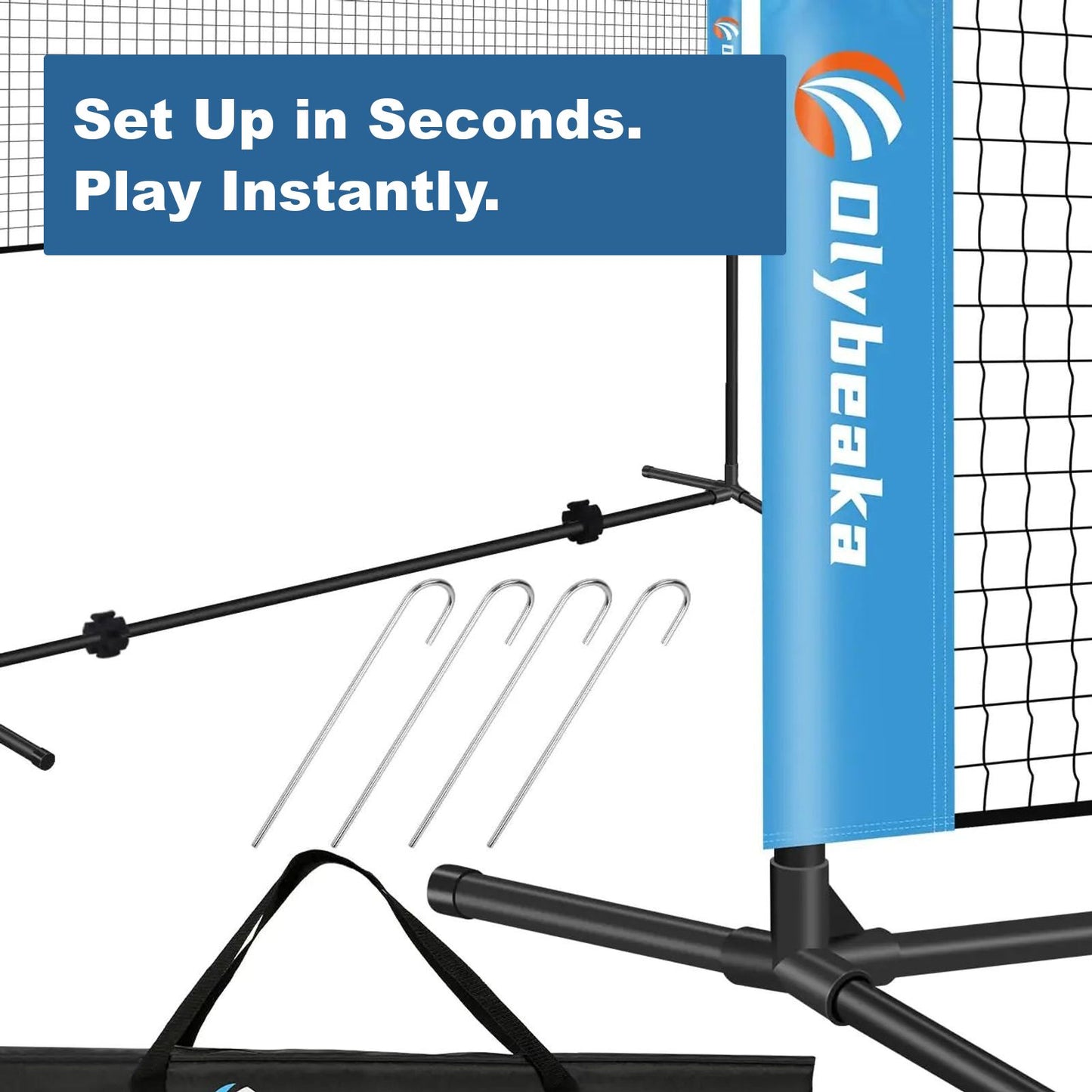 Set Up in Seconds. Play Instantly.