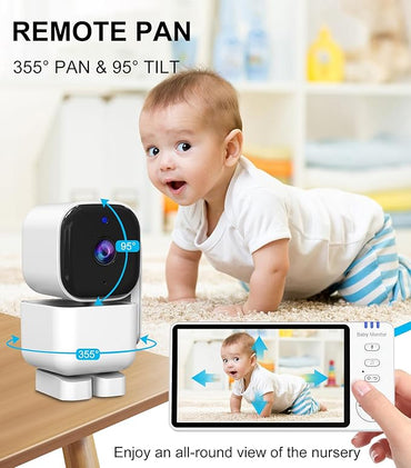 NurseryCam HD 5-Inch Baby Monitor