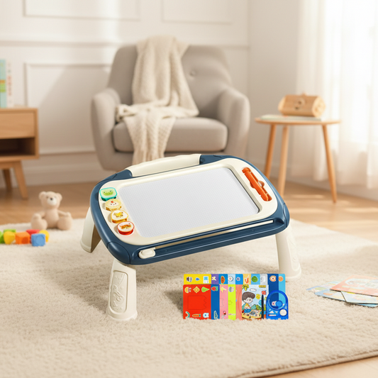 Magnetic Drawing Board for Kids - Large Art Table