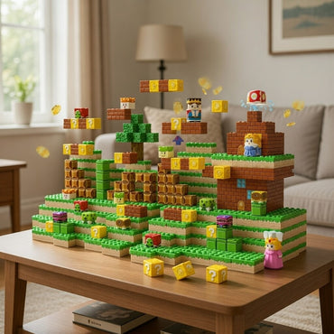 Mario Inspired 100PCS Magnetic Building Set