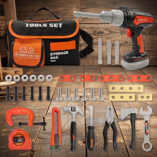 Kids Tools Set with Storage Bag 38 PCS
