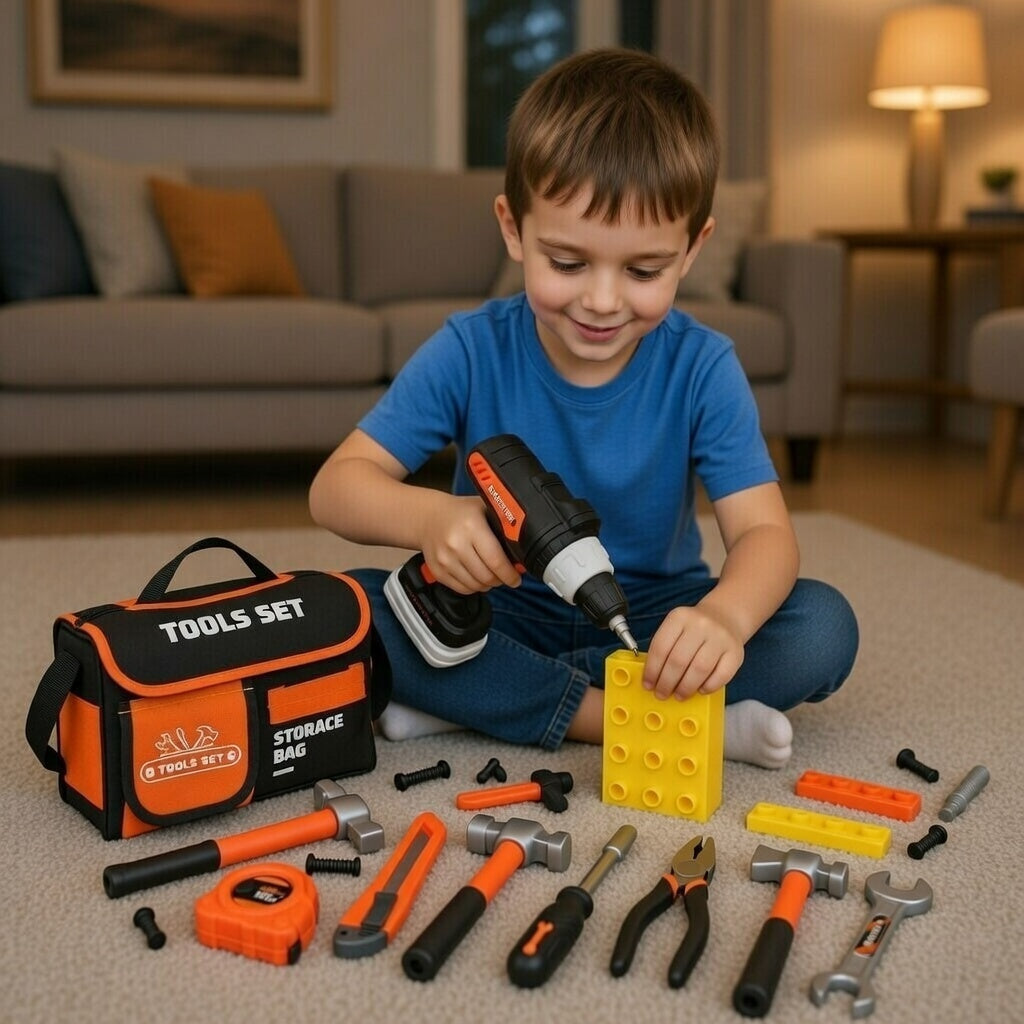 Kids Tools Set with Storage Bag 38 PCS