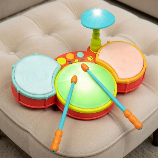 Tiny Tunes Drum Kit – Playful Music & Lights