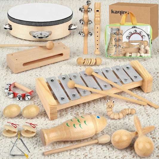 Woodland Harmony Montessori Inspired Toddler 23-Piece Musical Set