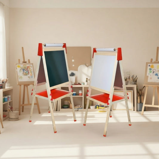 Deluxe Dual-Sided Kids' Art Easel