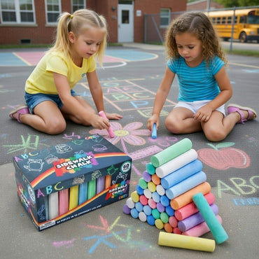 Multi Colored Sidewalk Chalk (60 pc)