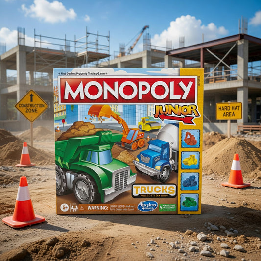 Hasbro Gaming Monopoly Junior Trucks Edition