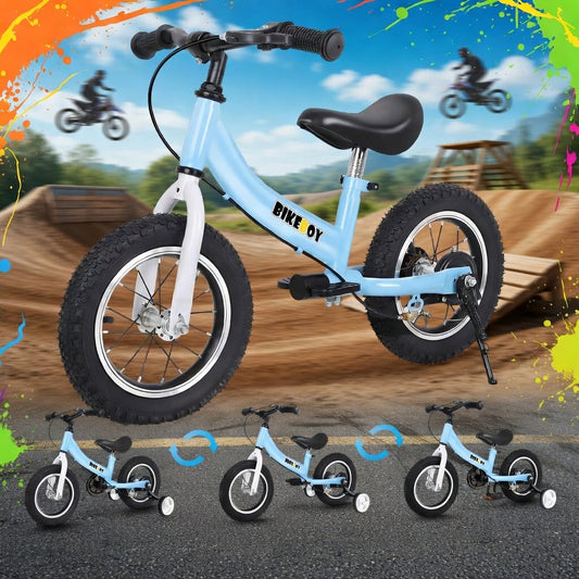 BikeBoy Balance Bike & Toddler Bicycle 2-in-1