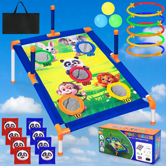 Triple Fun Bean Bag Toss Game Set