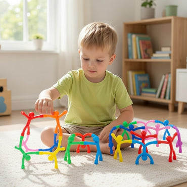 Colorful Magnet Men Magnetic Toys 12PCS