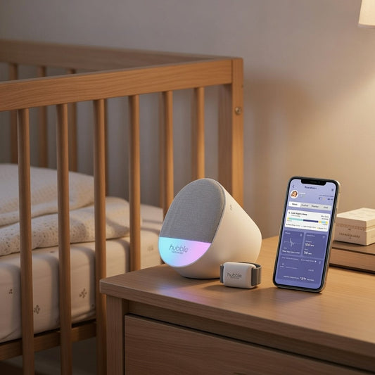 Hubble Guardian+ Smart Baby Monitor with Sleep Insights