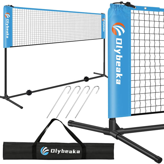 Adjustable Multi-Sport Net System with Carrying Bag