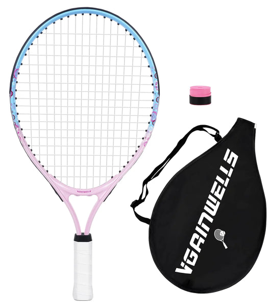 Junior Ace 19" Tennis Racket - Lightweight & Durable