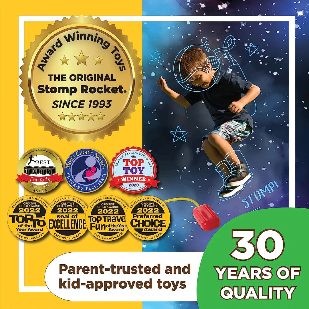 Kids' Glow Rocket Fun Launcher - STEM Outdoor Toy Set