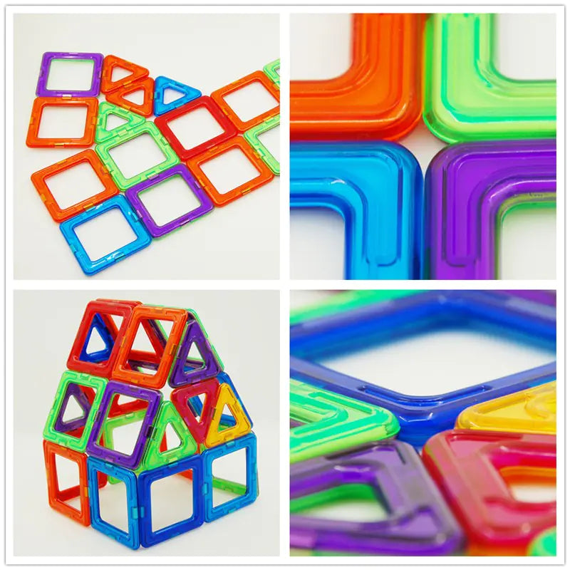 Versatile Magnetic Building Blocks Educational Toy