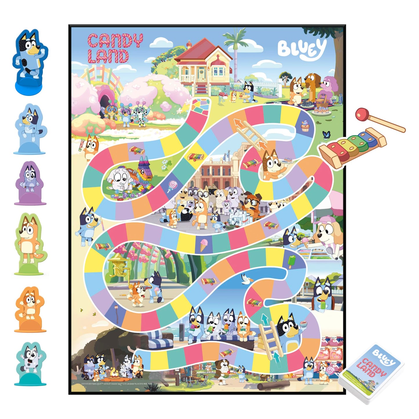 Candy Land Bluey Edition