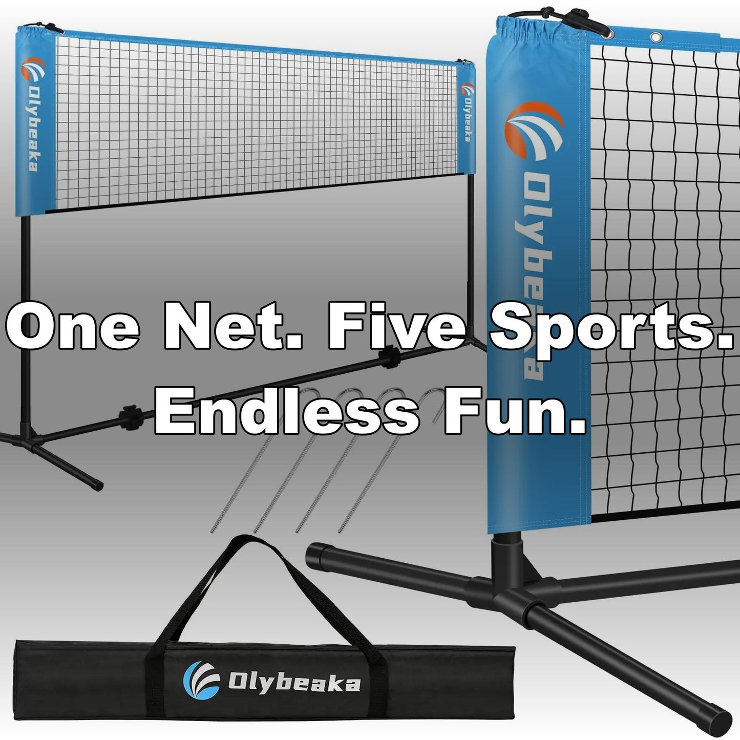 One Net. Five Sports. Endless Fun.
