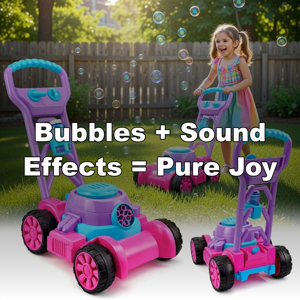 Bubbles + Sound Effects = Pure Joy