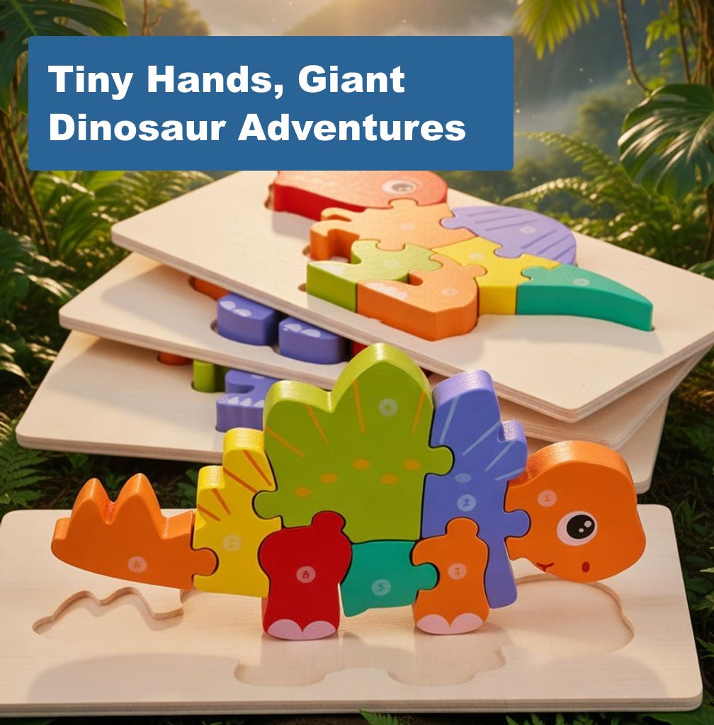 Tiny Hands, Giant Dinosaur Adventures
