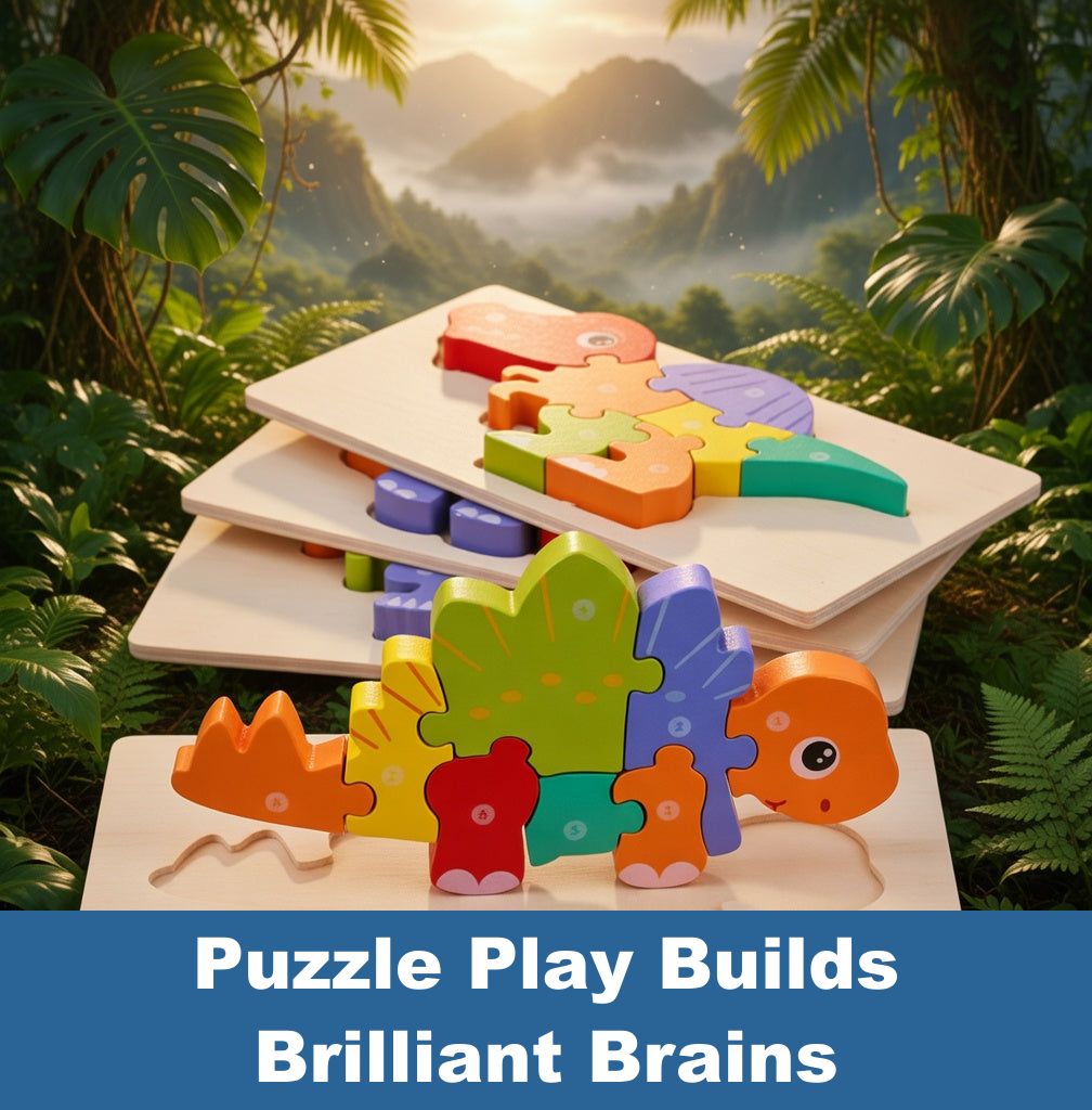 Puzzle Play Builds Brilliant Brains