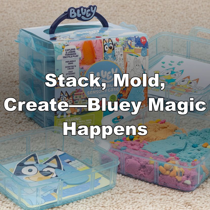 Stack, Mold, Create—Bluey Magic Happens