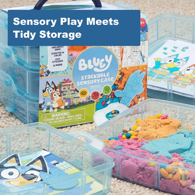 Sensory Play Meets Tidy Storage