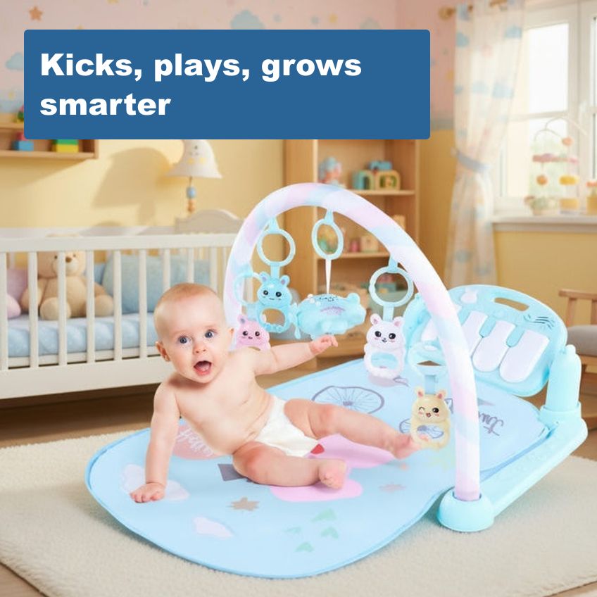 Kicks, plays, grows smarter