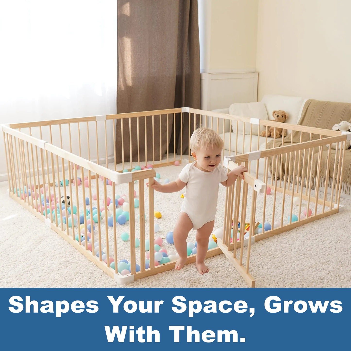 Shapes Your Space, Grows With Them.