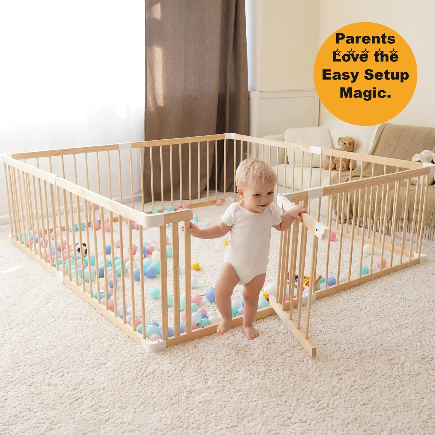 Parents Love the Easy Setup Magic.