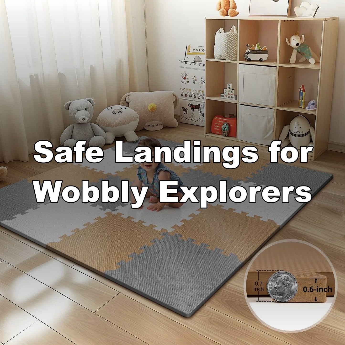 Safe Landings for Wobbly Explorers