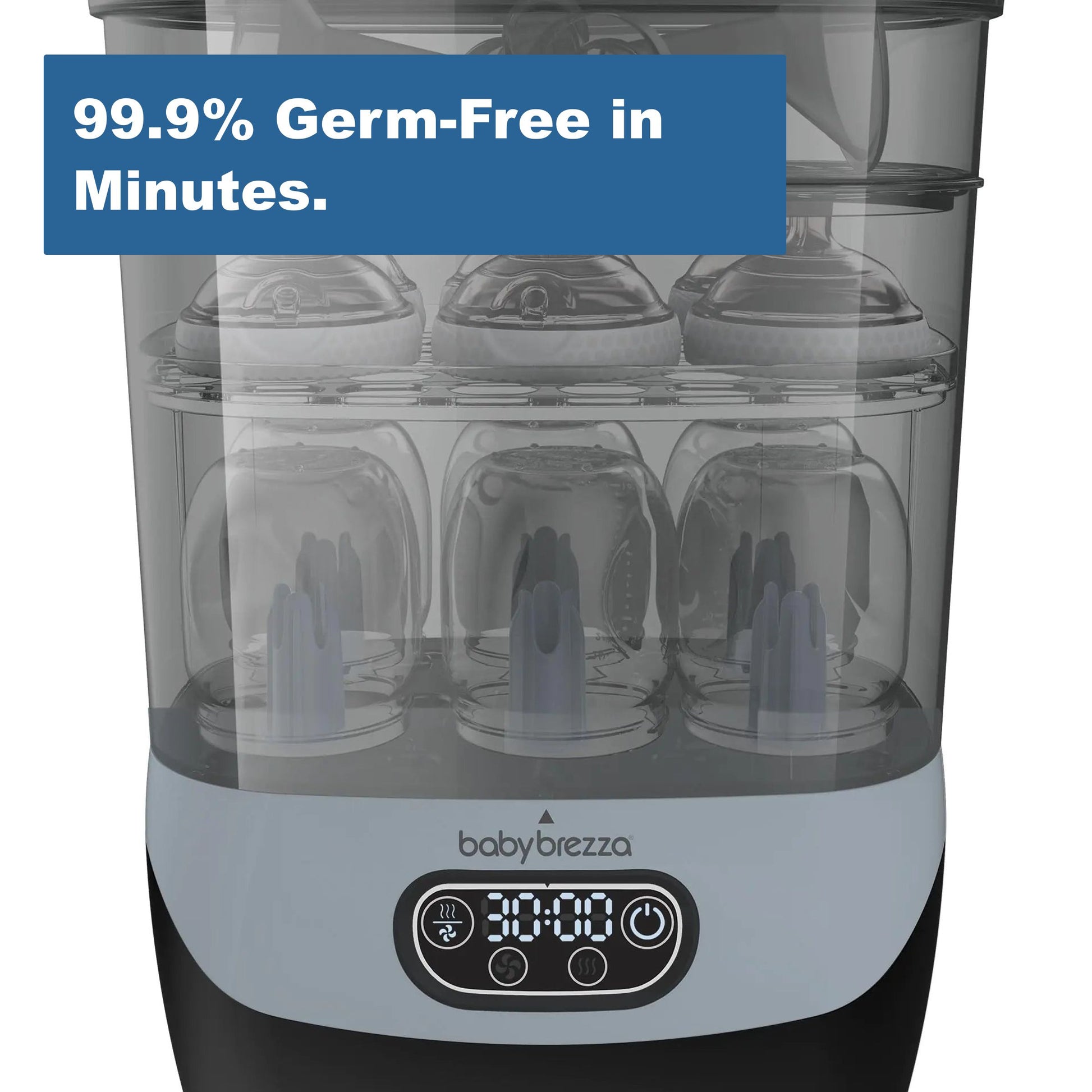 99.9% Germ-Free in Minutes.