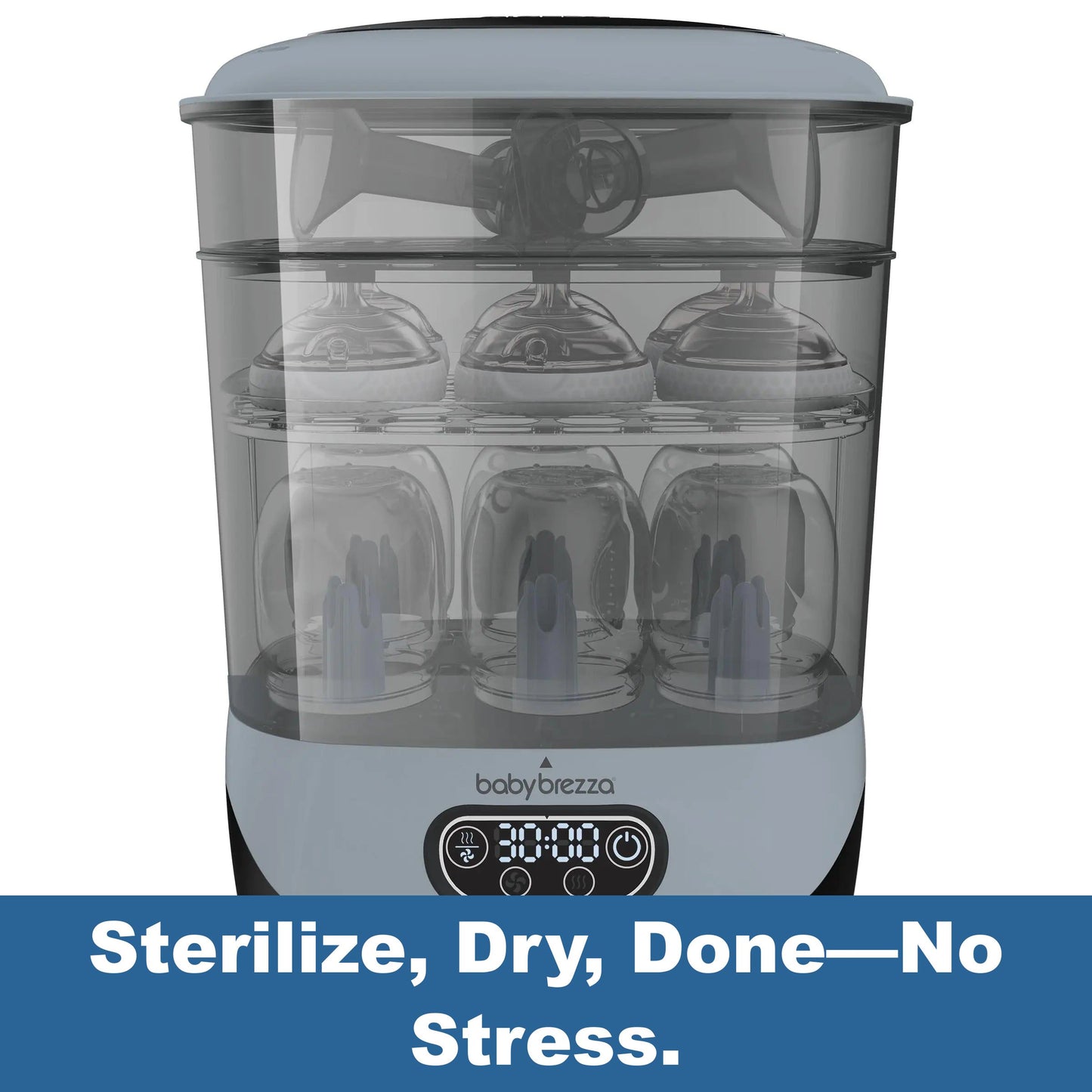 Sterilize, Dry, Done—No Stress.