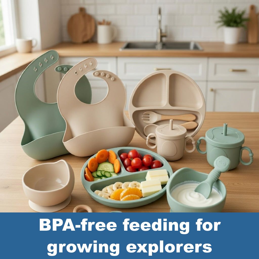 BPA-free feeding for growing explorers