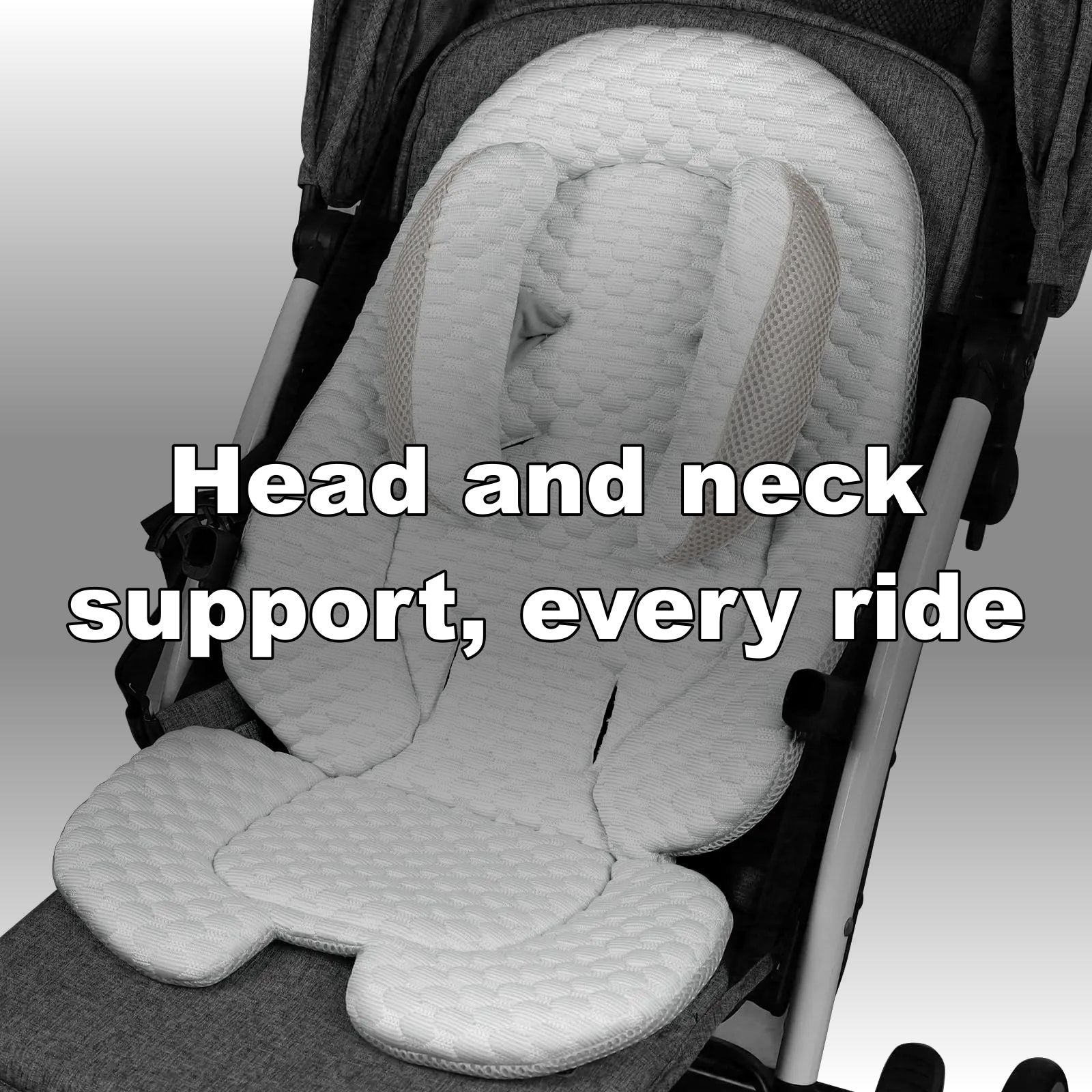 Head and neck support, every ride