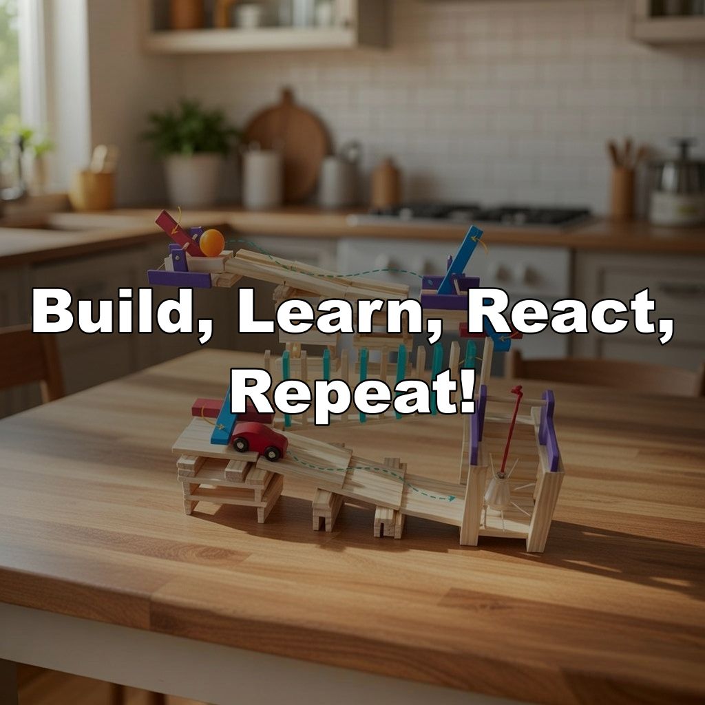 Build, Learn, React, Repeat!