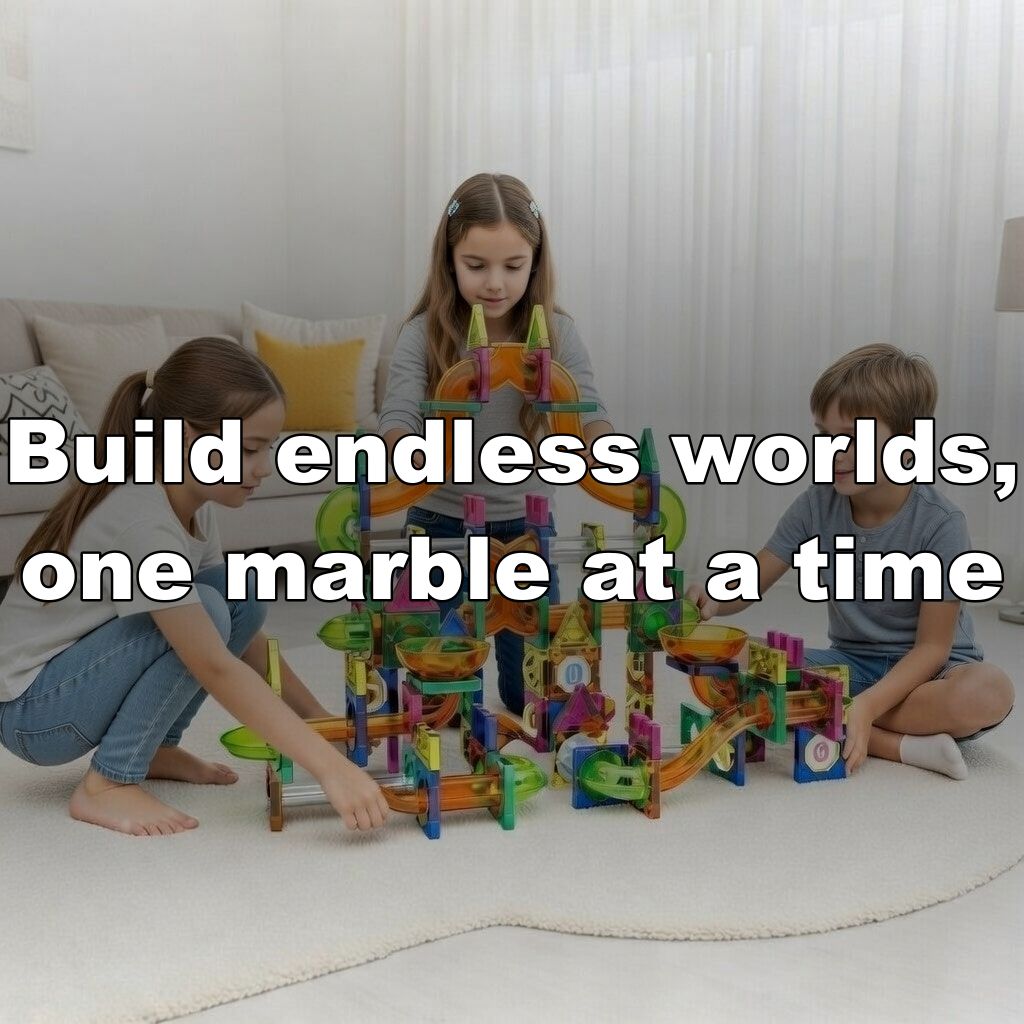 Build endless worlds, one marble at a time