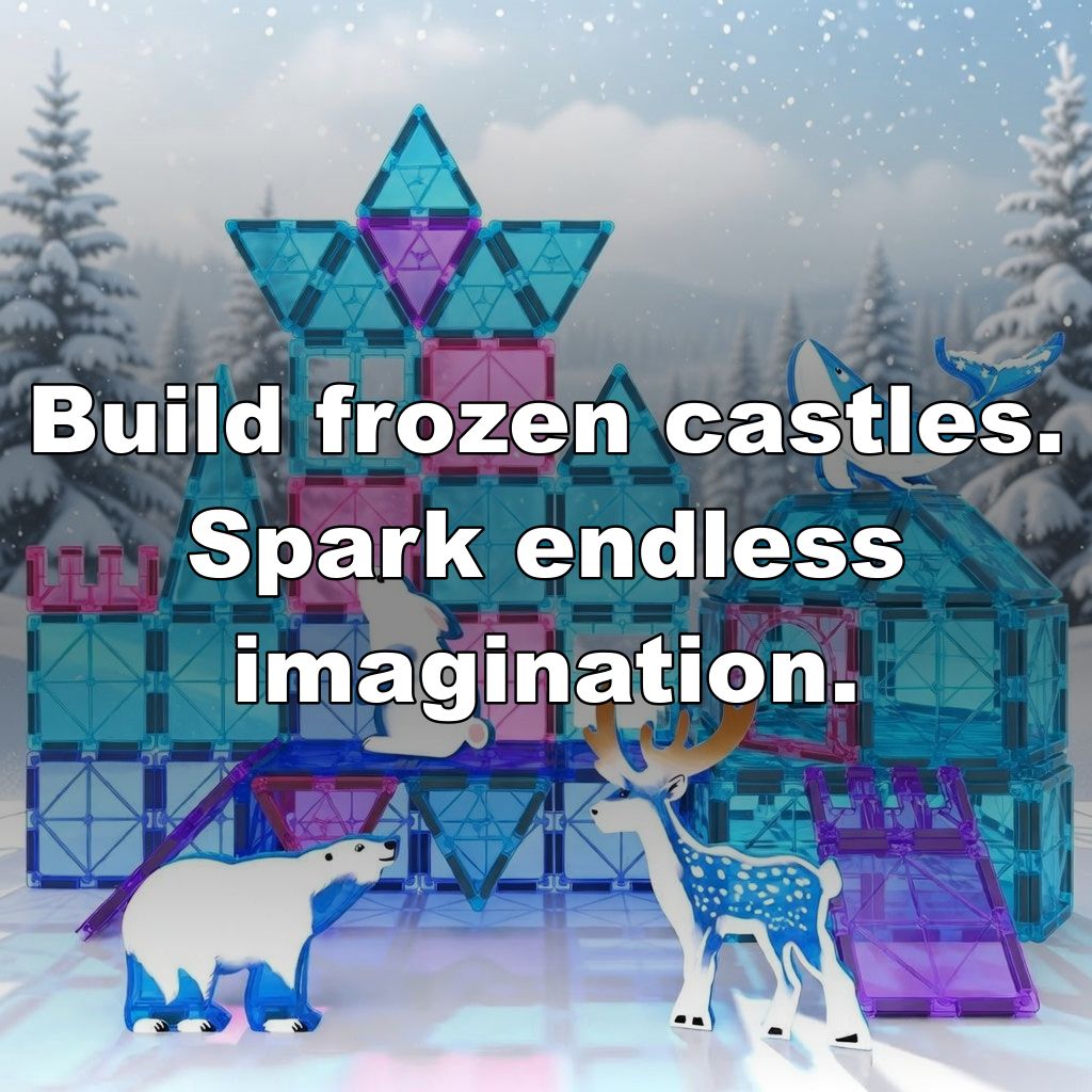 Build frozen castles. Spark endless imagination.