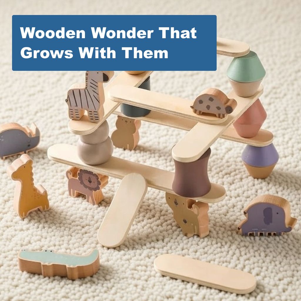 Wooden Wonder That Grows With Them