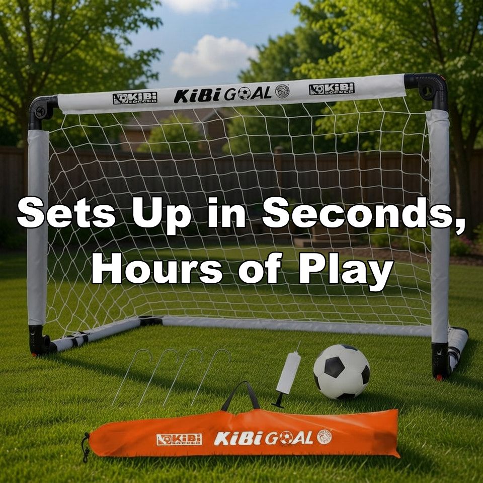 Sets Up in Seconds, Hours of Play