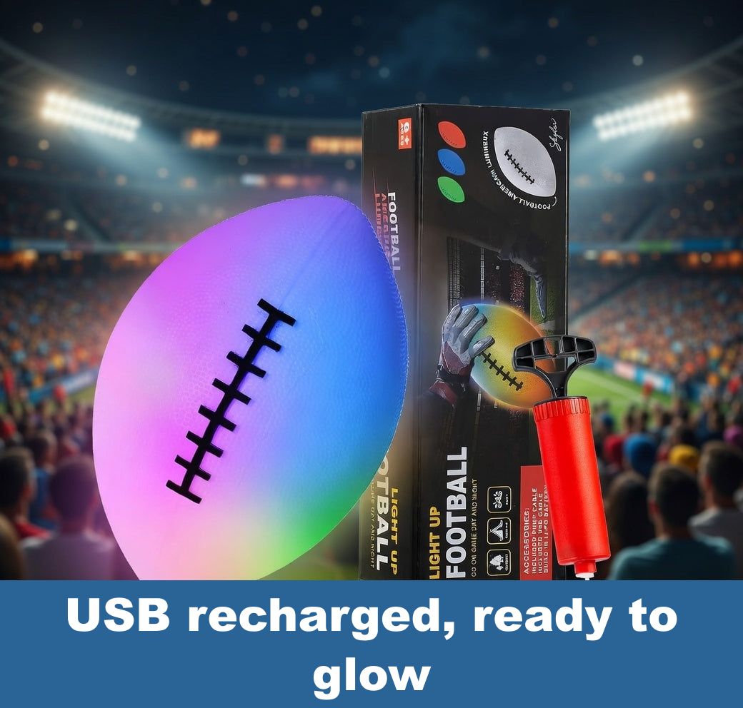 USB recharged, ready to glow