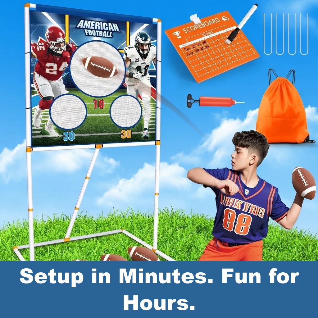 Setup in Minutes. Fun for Hours.