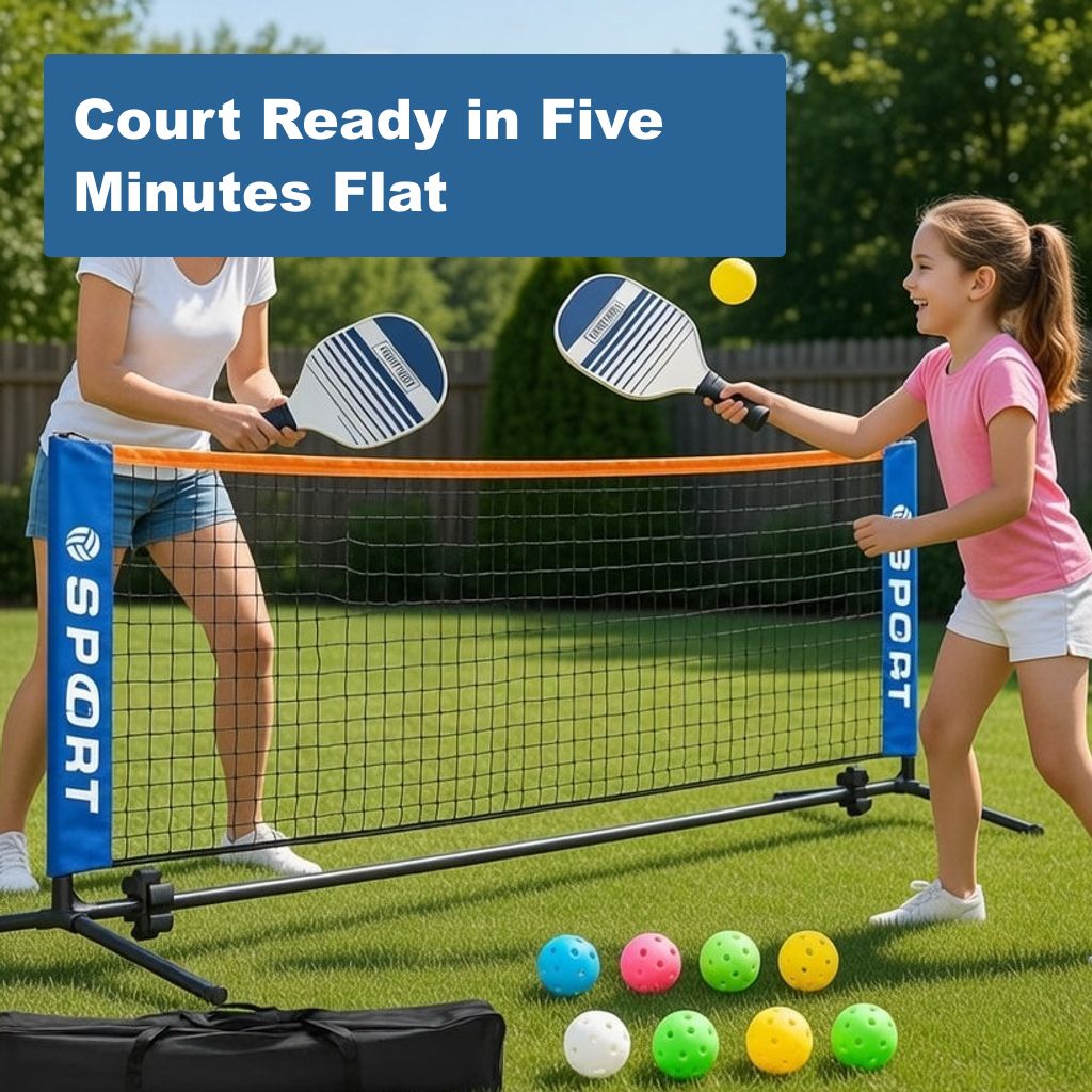 Court Ready in Five Minutes Flat
