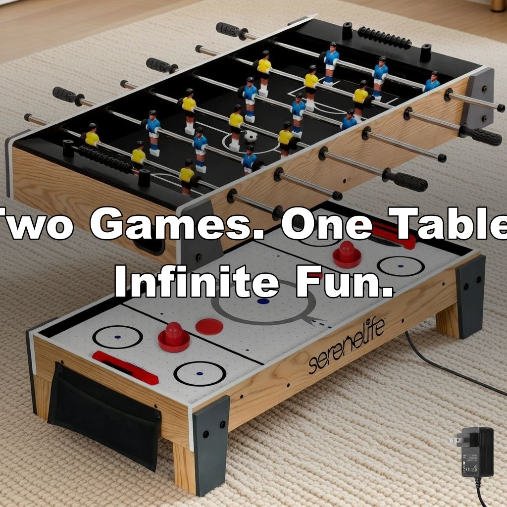 Two Games. One Table. Infinite Fun.