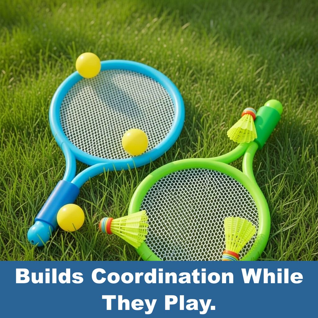 Builds Coordination While They Play.