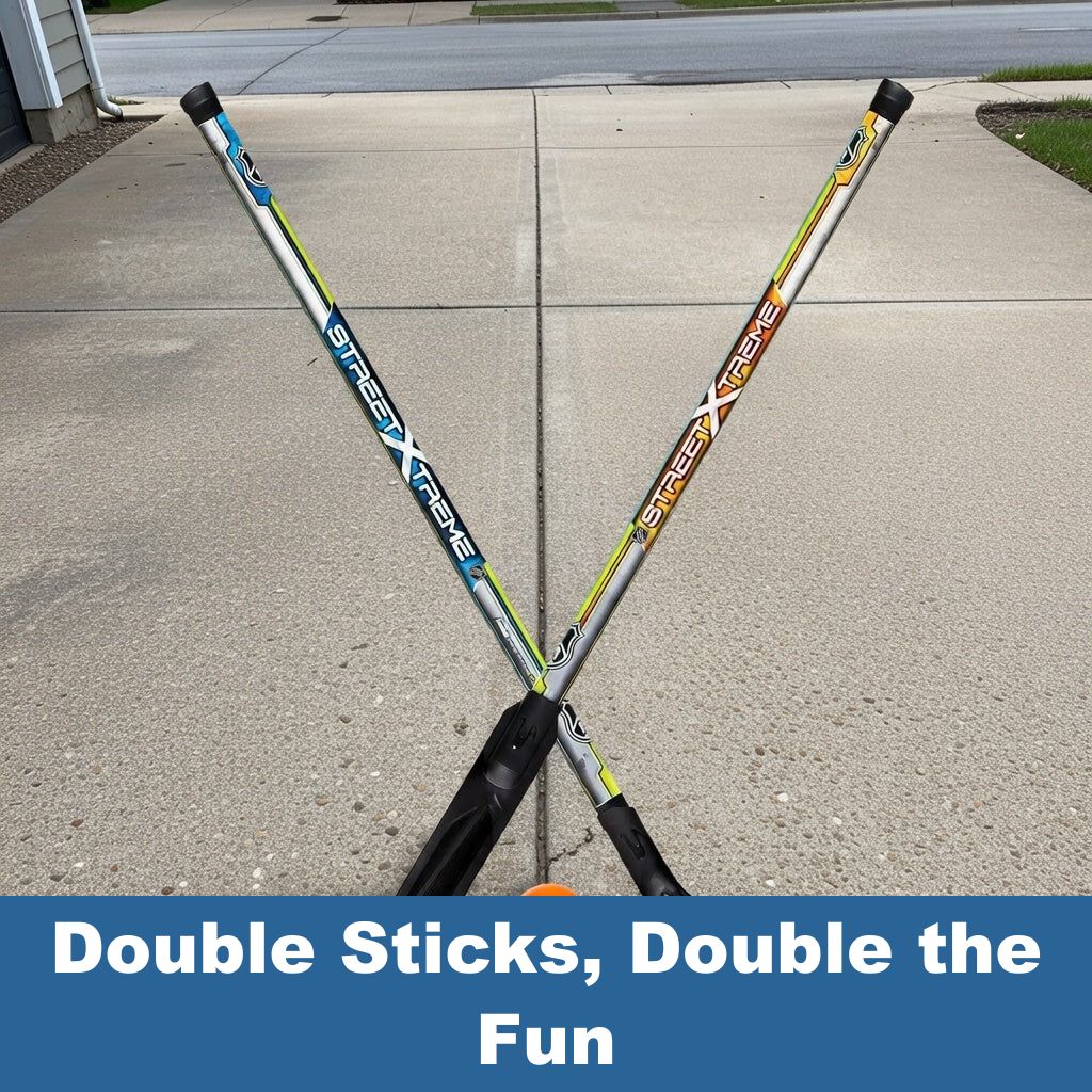 Double Sticks, Double the Fun