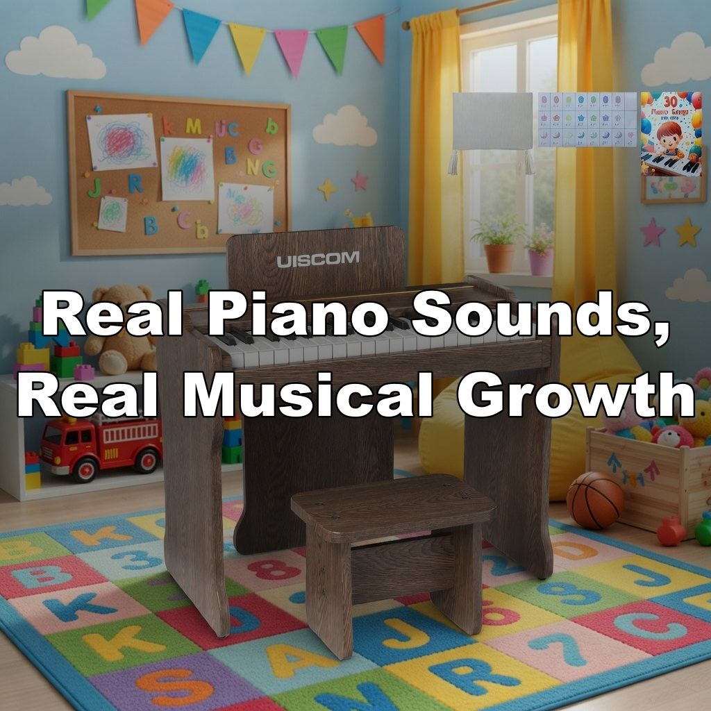 Real Piano Sounds, Real Musical Growth