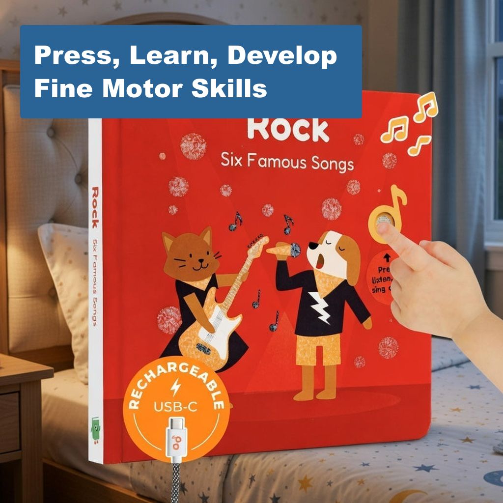 Press, Learn, Develop Fine Motor Skills