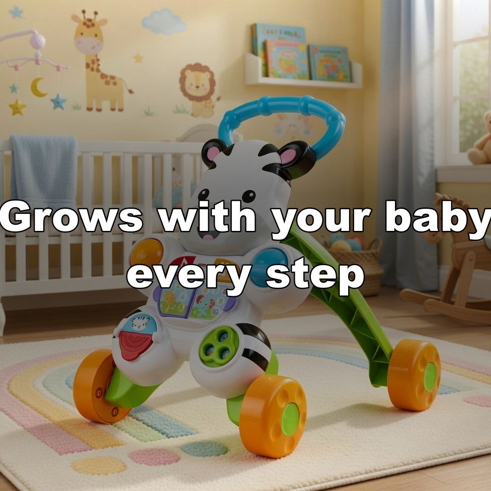 Grows with your baby every step