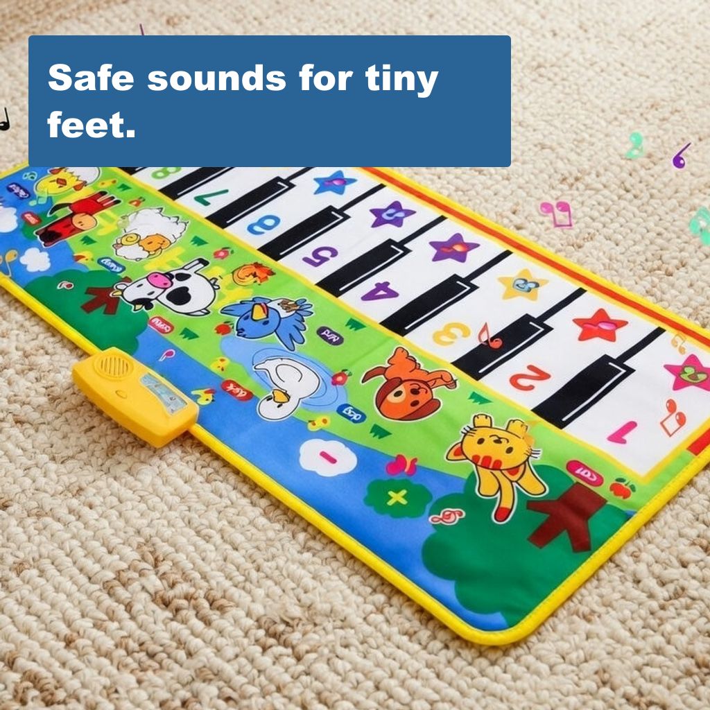 Safe sounds for tiny feet.
